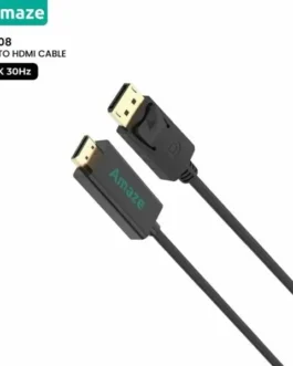 Amaze A808 DP to HDMI 4K Adapter Cable